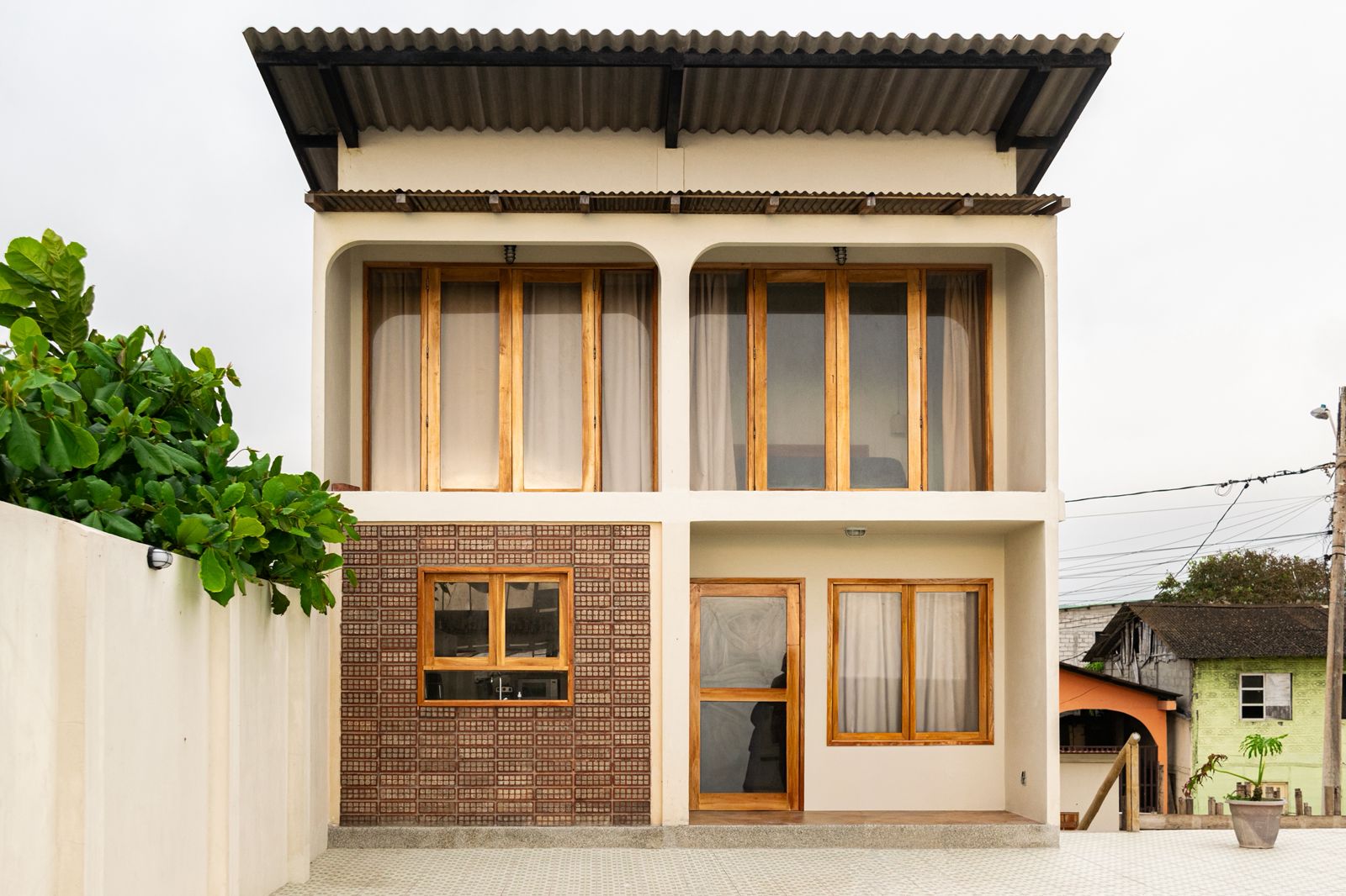 Building exterior front