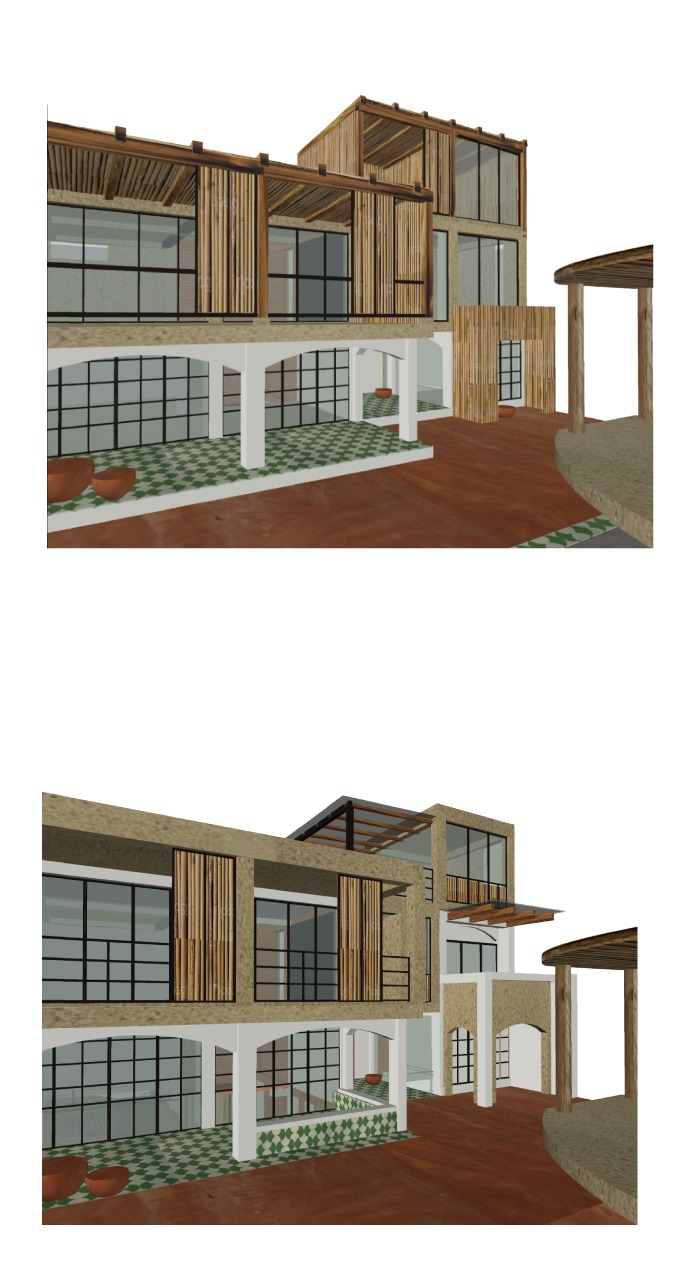Street-side apartment rendering 5