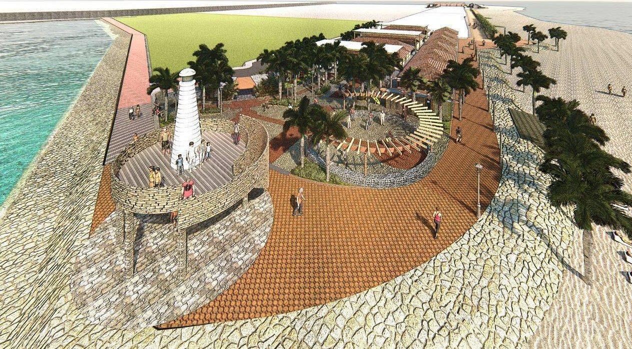 Malecon renovation rendering 2